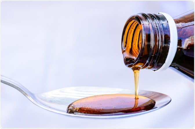 Hot melt extrusion can be used to make oral, pre-dissolved pharmaceutical products such as this medicine.