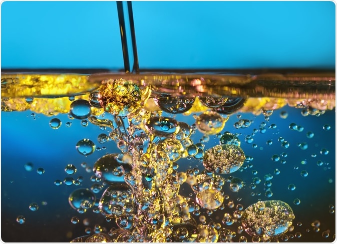 Oil water mixing