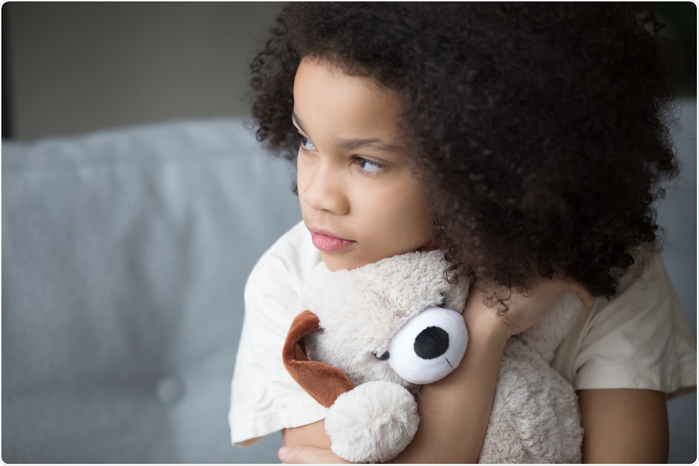 Child suffering from trauma Child suffering from trauma