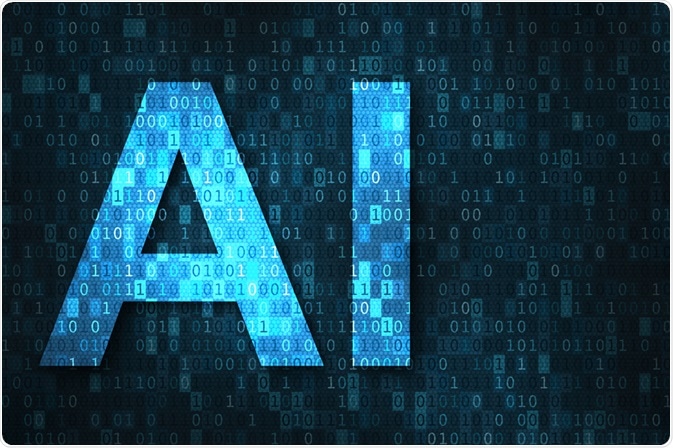 Artificial Intelligence Image depicting the letters AI.