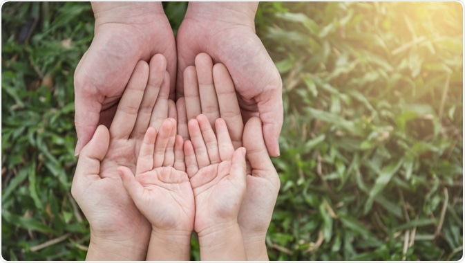 Child and Adult Hands Child and Adult Hands