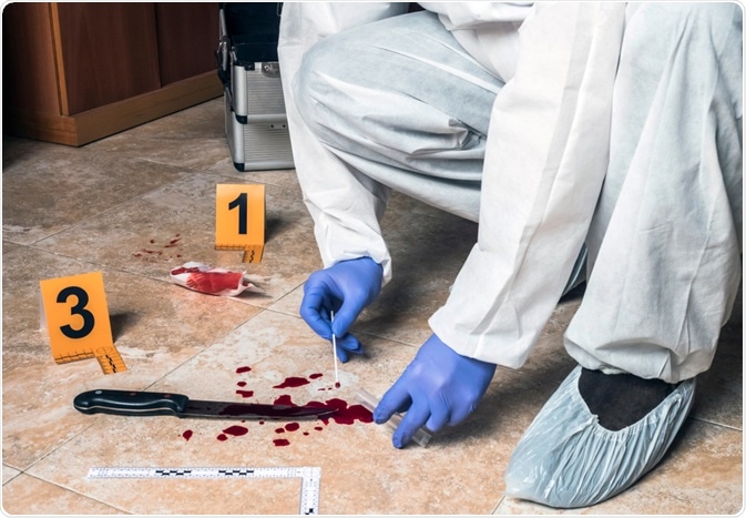 DNA Evidence at Crime Scene