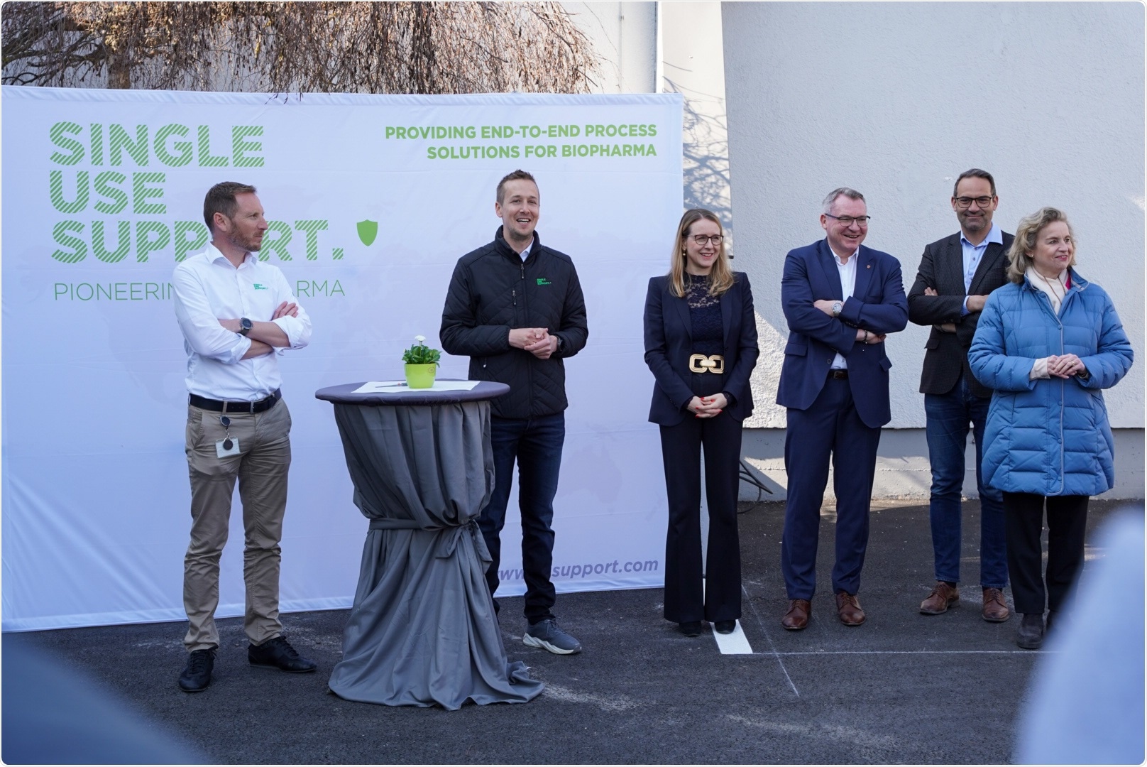 Official opening of Single Use Support’s second site