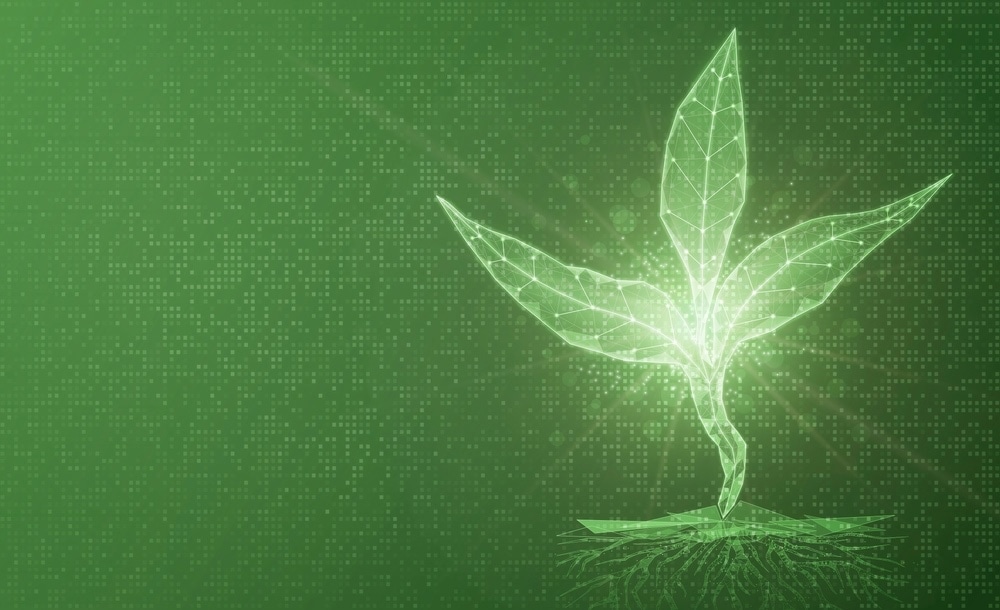 Agricultural Technology Concept - AgTech - Intersection Between Biotechnology and Informatics and Agricultural Science
