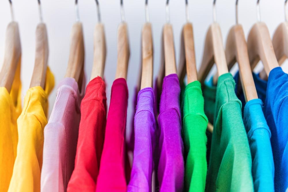 Colourful t-shirts