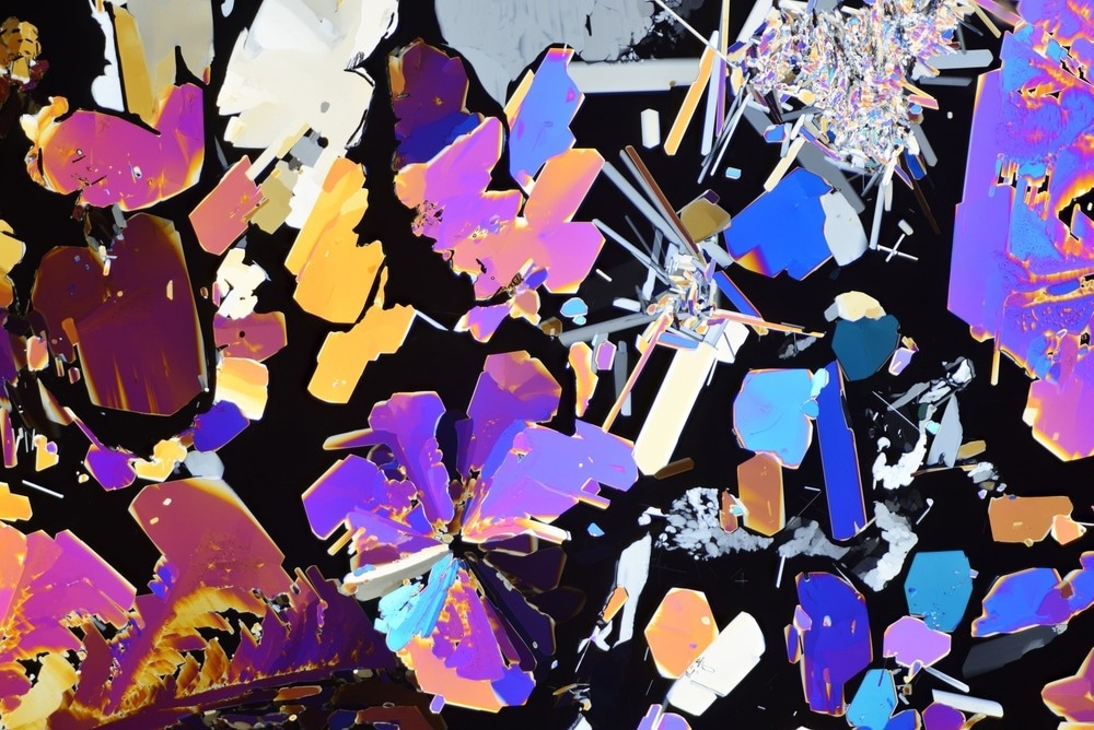 Crystals Under Polarized Light
