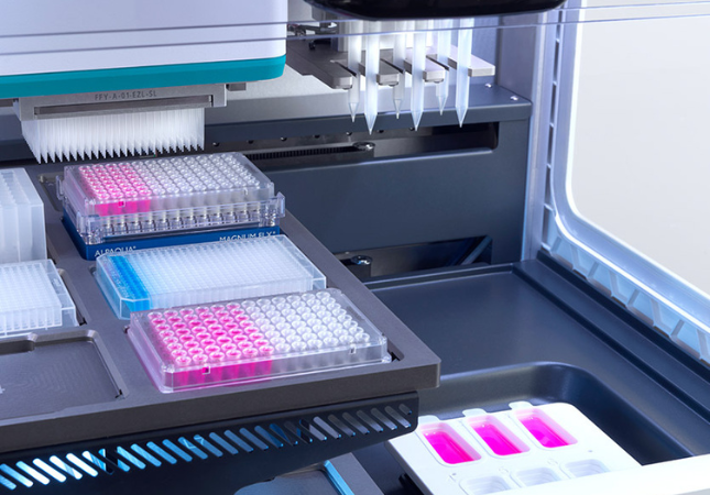 How is Automated Liquid Handling Utilized for Efficient Laboratory Developed Testing?