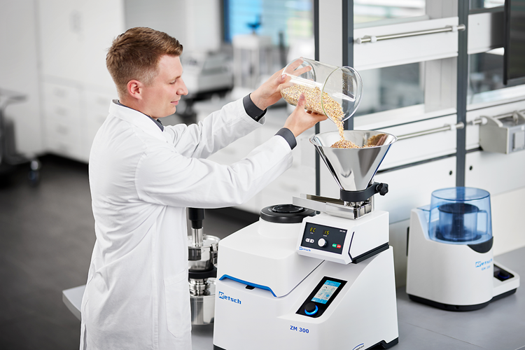 Increase Laboratory Throughput with Ultra Centrifugal Mill ZM300