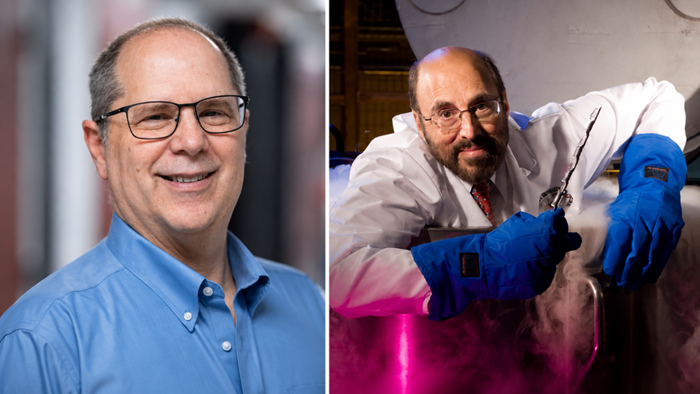 Rutgers geneticists Gary Heiman, left, and Jay Tischfield, senior coauthors of a major international study, helped identify 36 genes that substantially increase the risk for obsessive-compulsive disorder and chronic tic disorders, opening new avenues for understanding and potentially treating the conditions.
