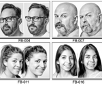The correlation between high facial similarity and shared DNA