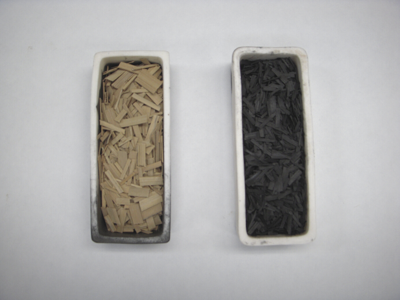 Removing antibiotics from wastewater with biochar