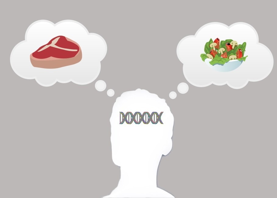 The Strong Link Between Genes and Vegetarianism