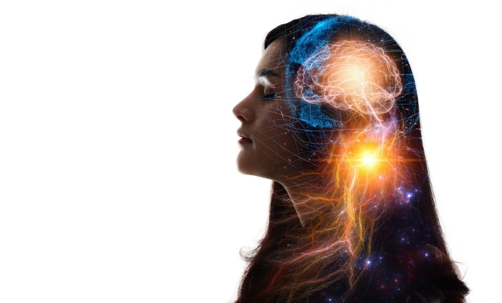 Human head and brain.Artificial Intelligence, AI Technology, thinking concept.