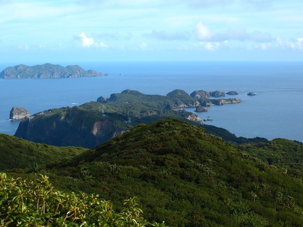 View from Mt.Chibusa,Hahajima/Ogasawara islands,Japan