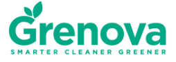Grenova Inc. logo.